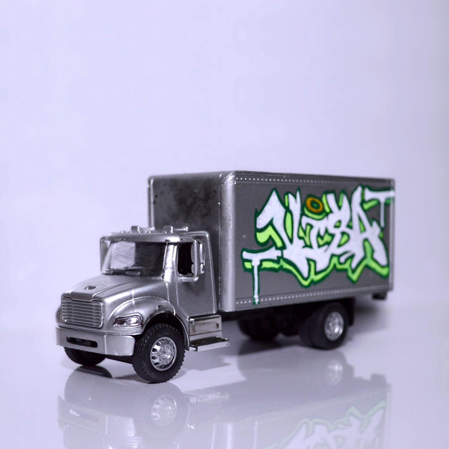 Limited Edition "VISA" Graffiti Box Truck (1:50 Scale)