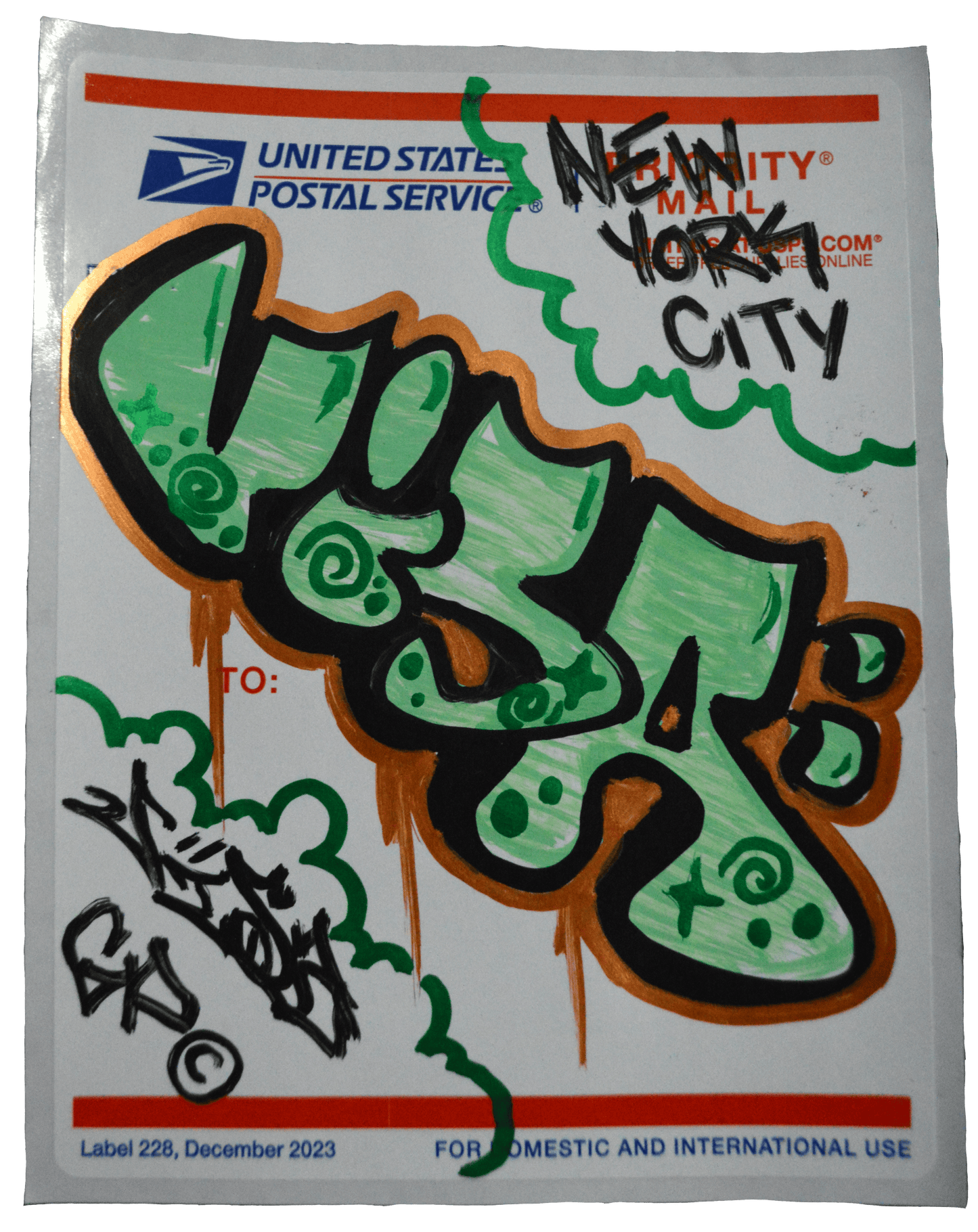 Graffiti Post Sticker by "VISA"